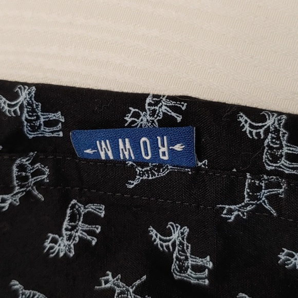 Rowm Men's Size Large Long Sleeve Buttondown - Picture 7 of 9